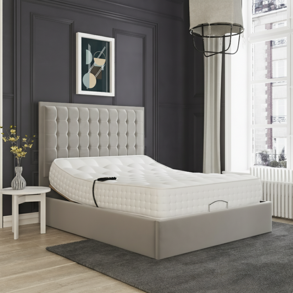 SleepMotion Advance Adjustable Bed with Dual Motors CoolGel Mattress