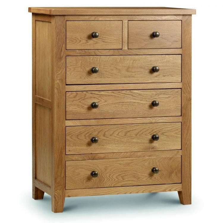 Marlborough Oak 4+2 Drawer Chest
