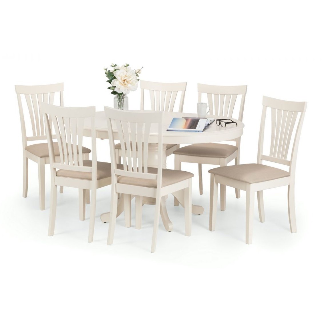 Stanmore Round to Oval Extending Dining Table