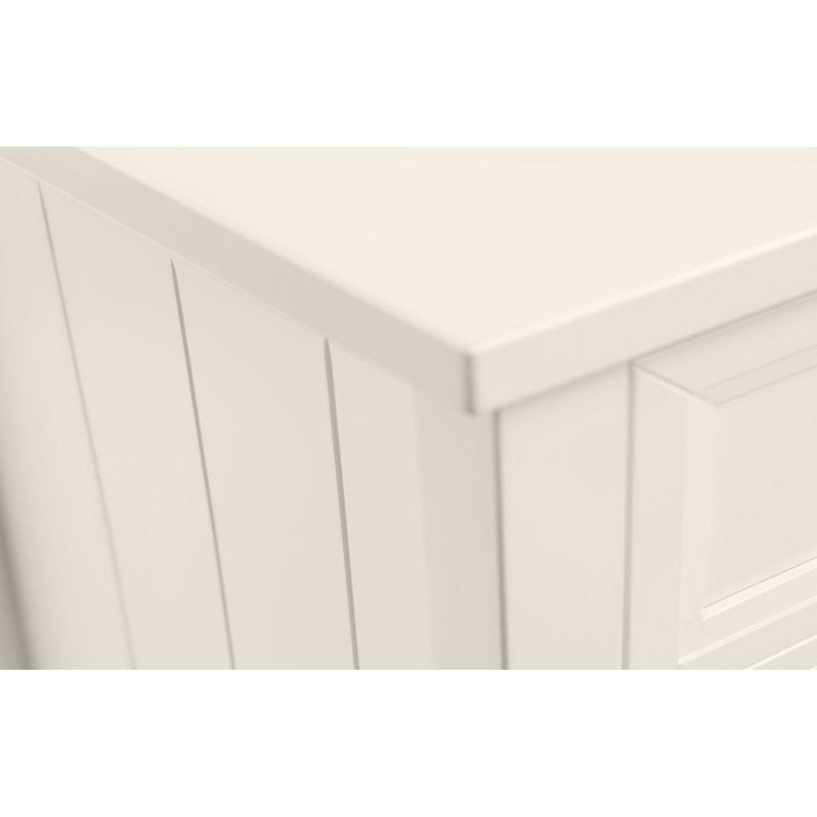 Maine 3 Drawer Chest - Surf White