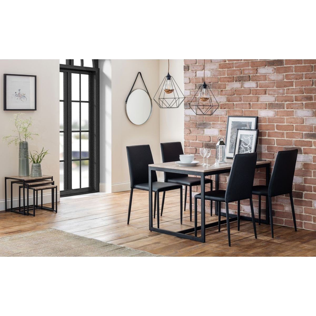 Jazz Stacking Chair - Black