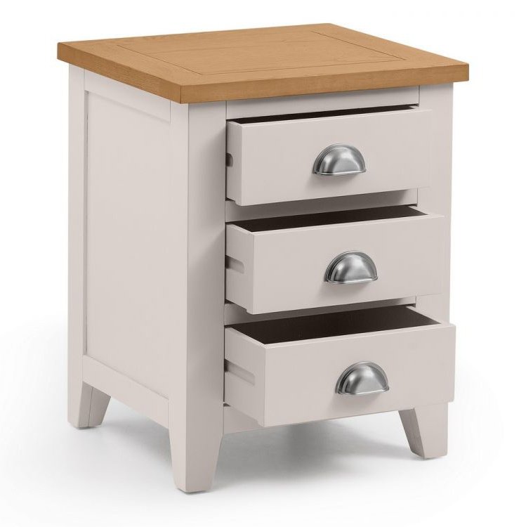 Richmond 3 Drawer Bedside