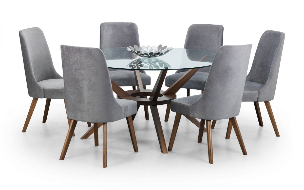 Chelsea Large & Huxley Dining Set (6 Chairs)