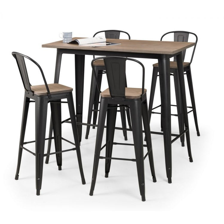 Grafton Bar Set (4 Stools)