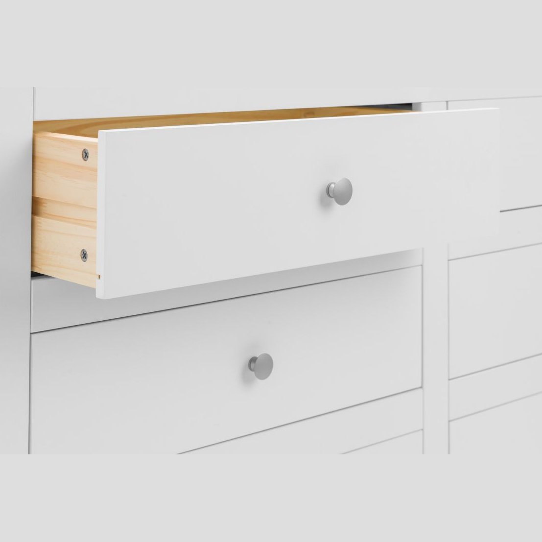 Radley 6 Drawer Chest - White