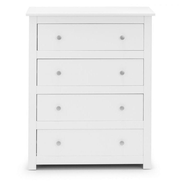 Radley 4 Drawer Chest - White