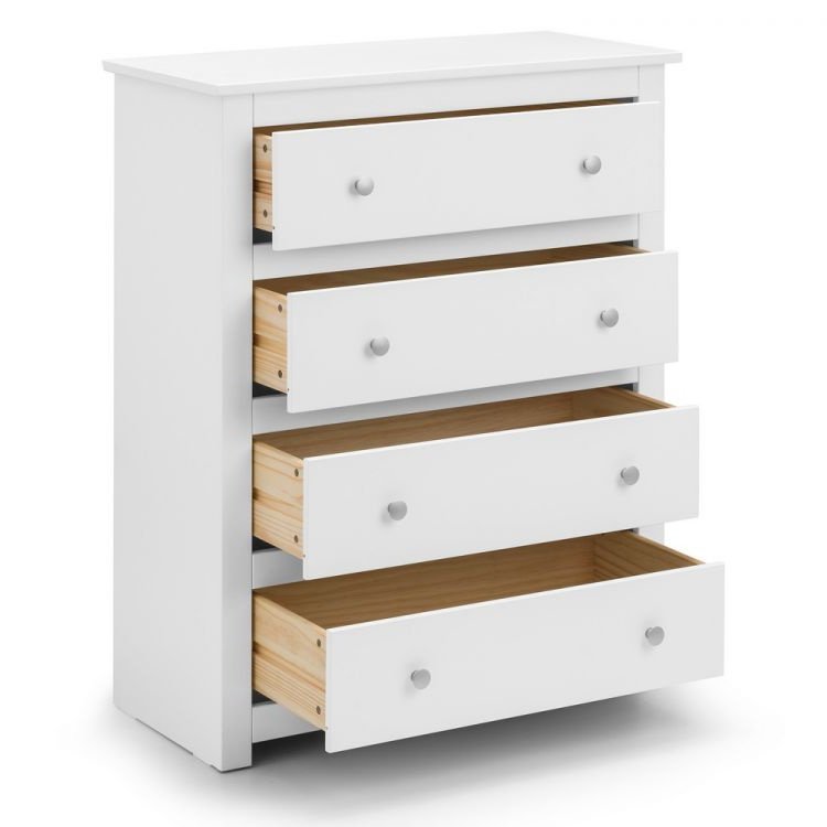 Radley 4 Drawer Chest - White