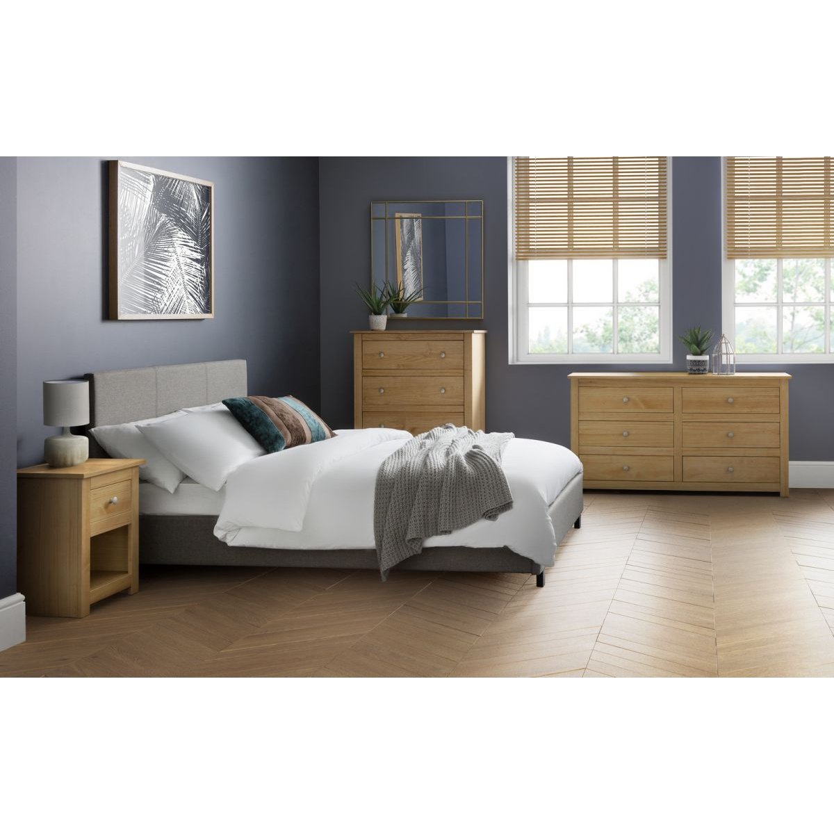 Radley 6 Drawer Chest - Waxed Pine