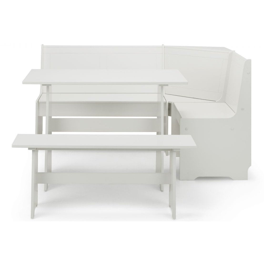 Newport Corner Dining Set - Surf White