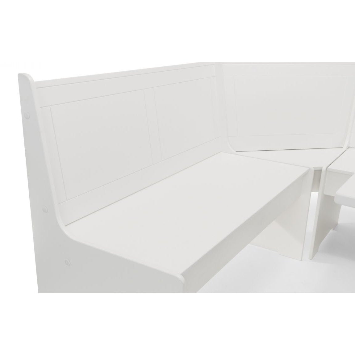 Newport Corner Dining Set - Surf White