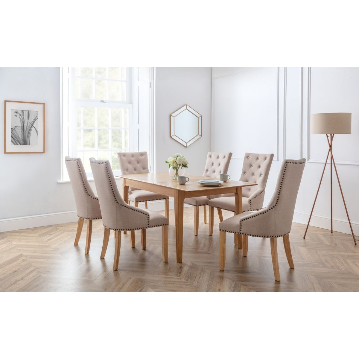 Cotswold Dining Table & 6 Loire Chairs