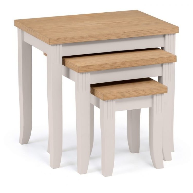 Davenport Nest of Tables - Elephant Grey