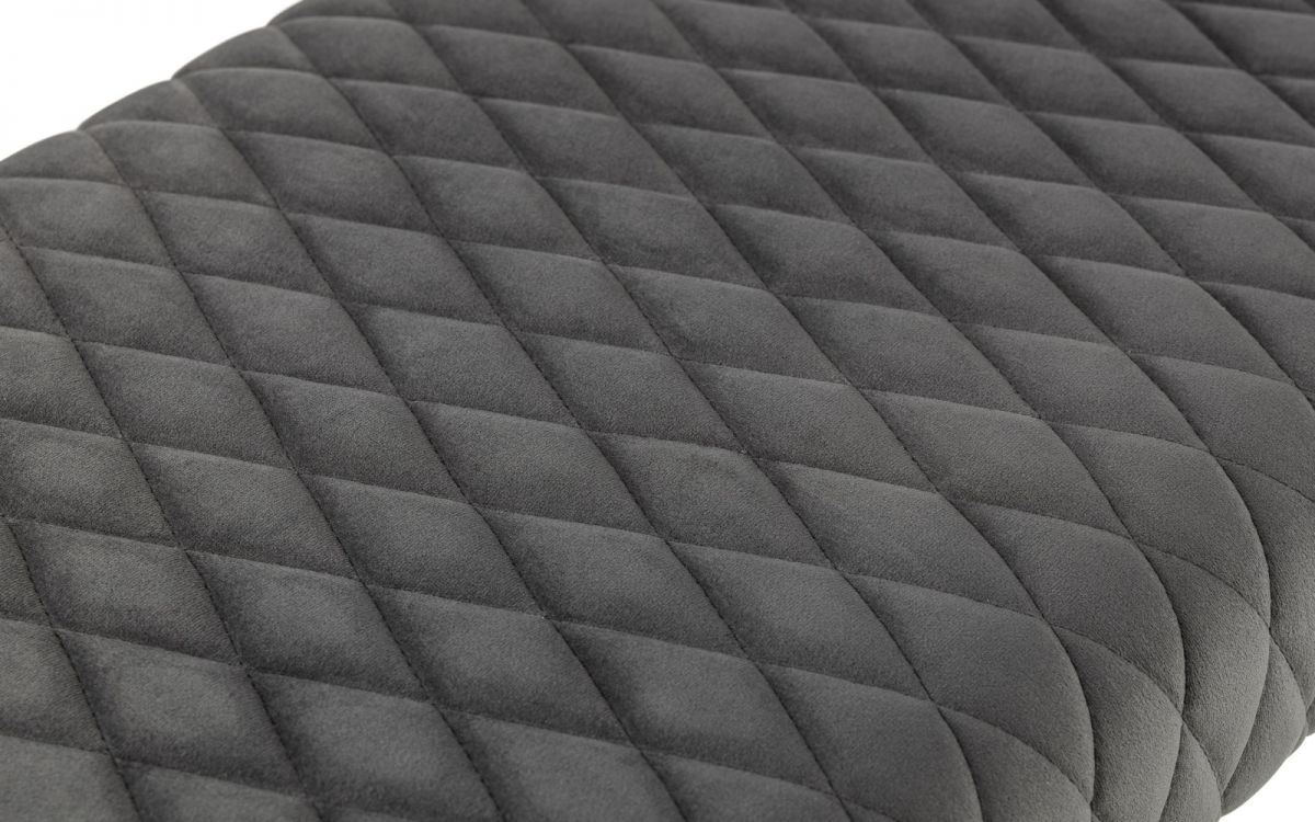 Berwick Dining Table, Luxe Low Grey Bench & 2 Luxe Grey Chairs