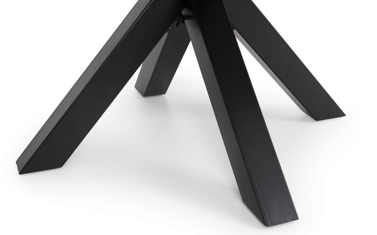 Berwick Round Table & 4 Burgess Grey Chairs