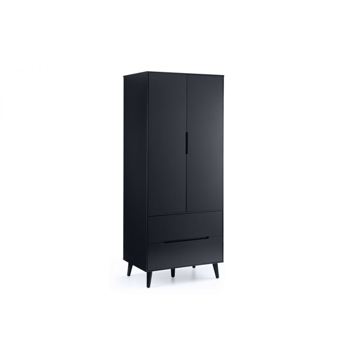 Alicia Combination Wardrobe - Anthracite Julian Bowen