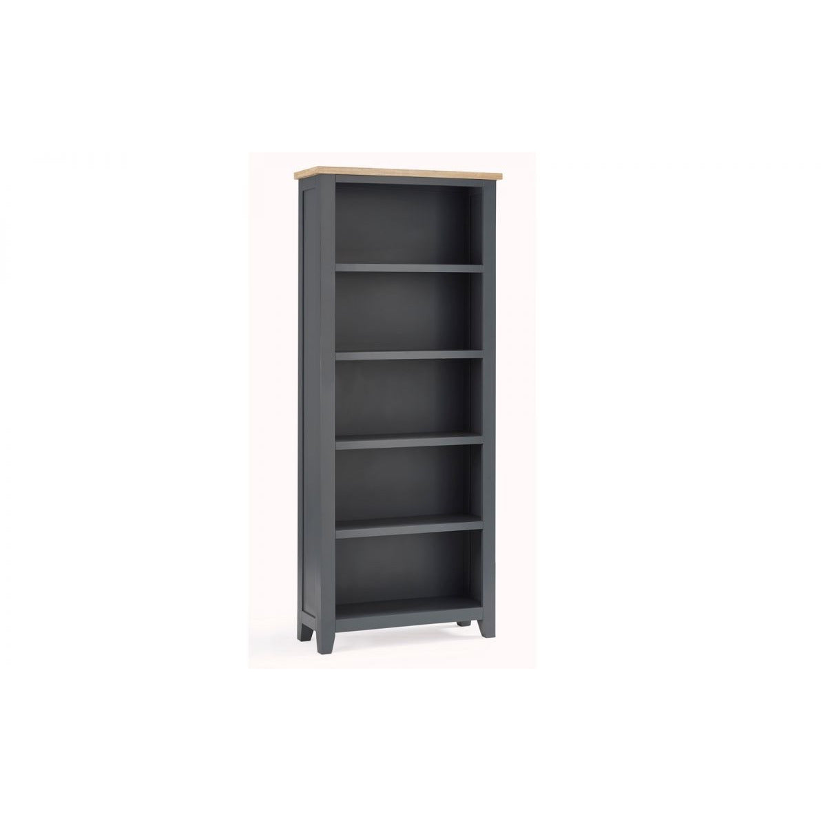 Bordeaux Tall Bookcase - Dark Grey