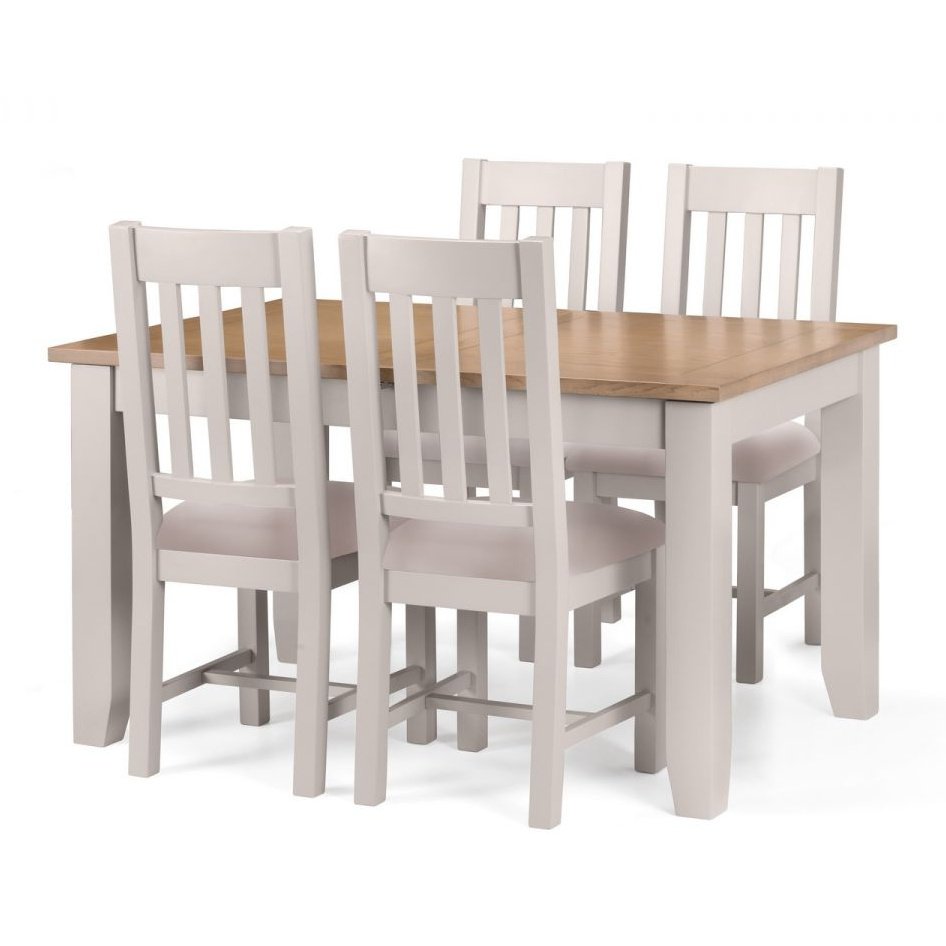 Richmond Extending Dining Table - Elephant Grey
