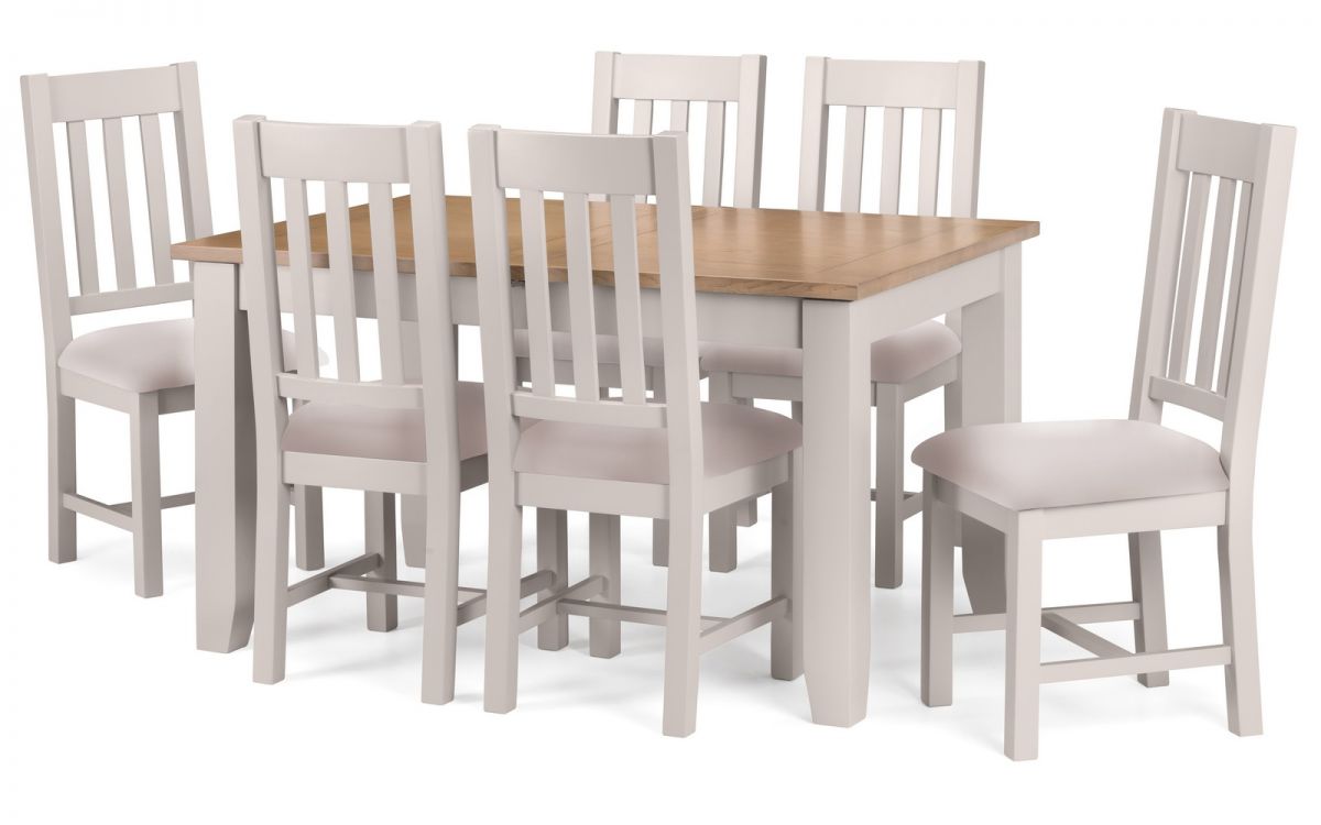 Richmond Dining Set - Elephant Grey