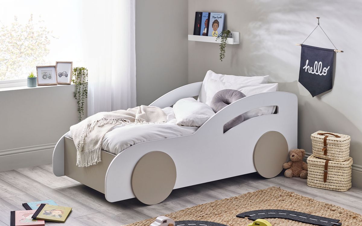 Atlantis Car Bed - White