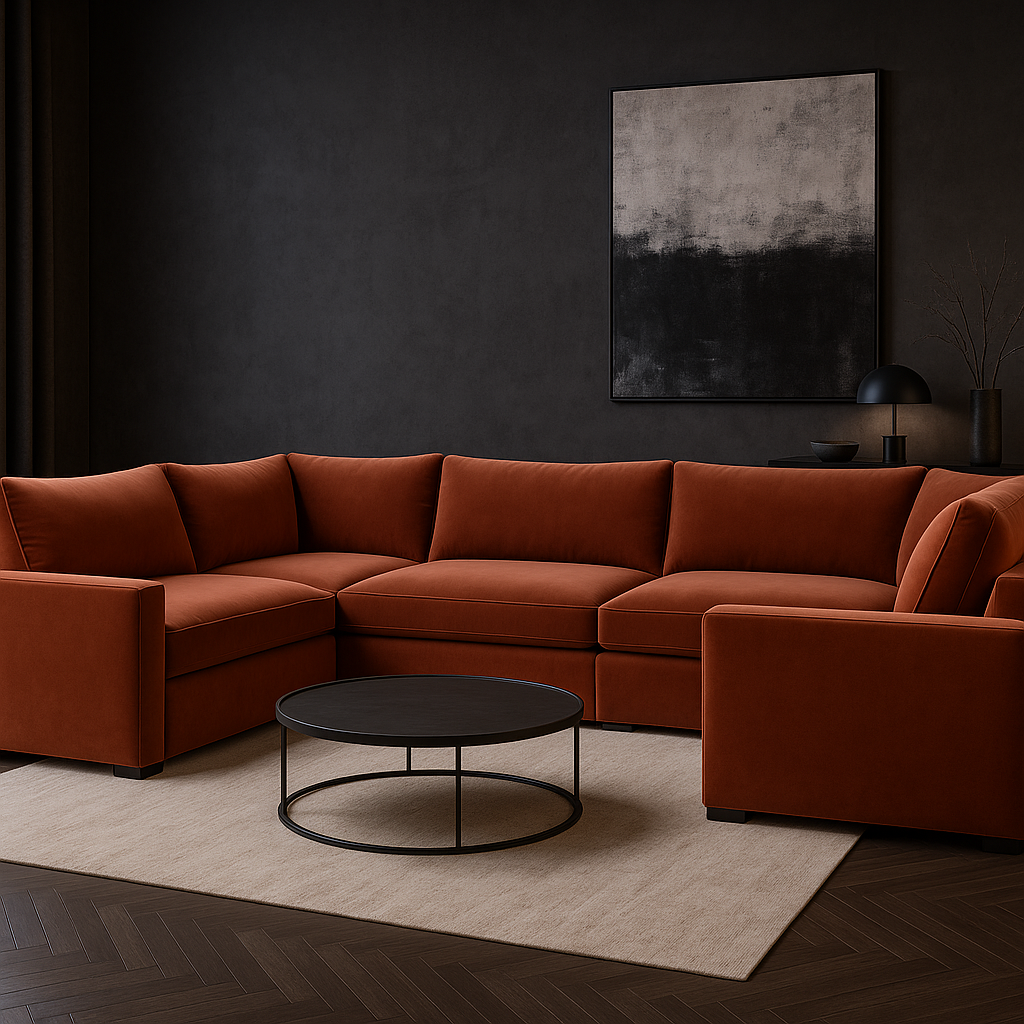 Belgravia XL U-Shape Modular Sofa – Extra Large Modular Design