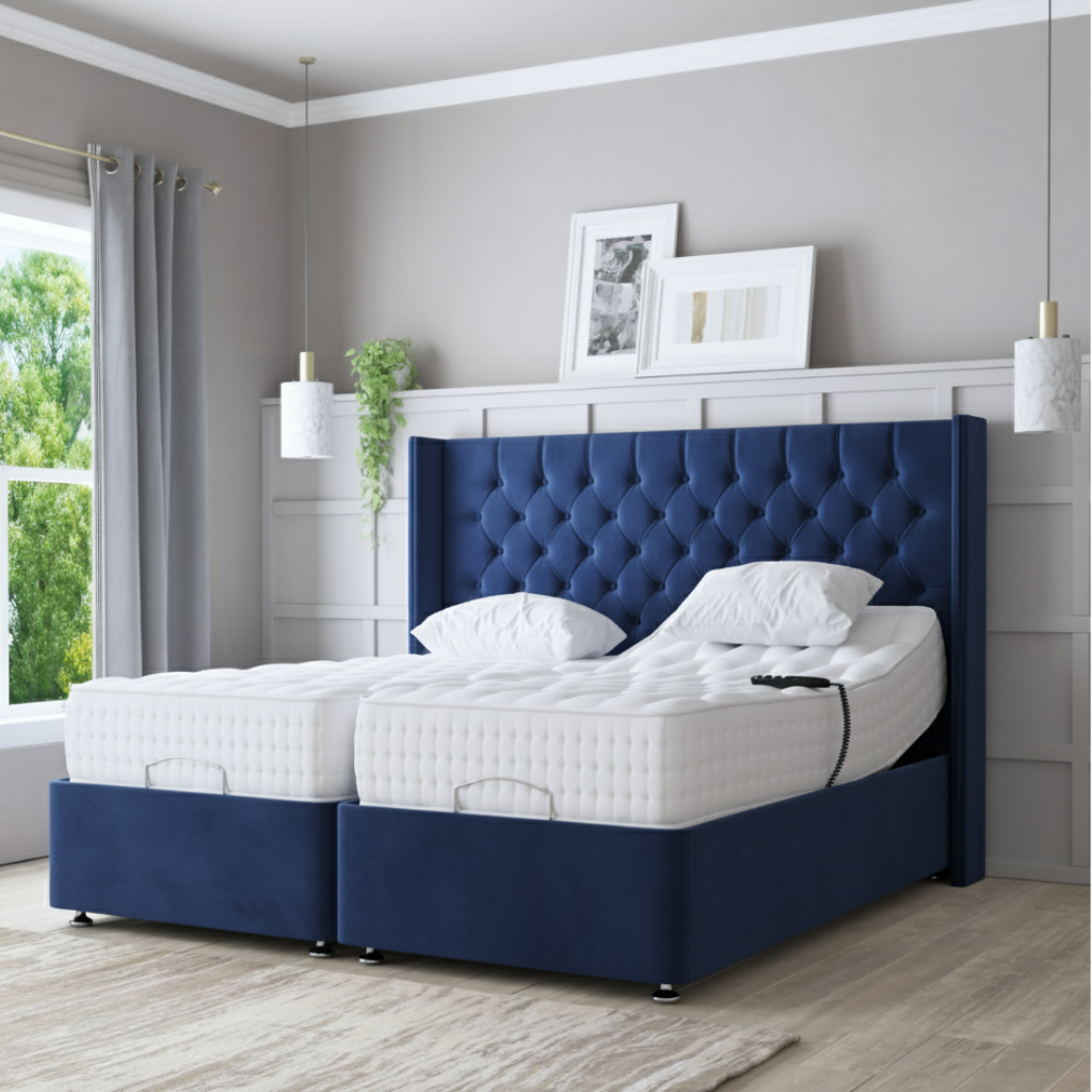 Serenity Motion Adjustable Bed with Memory Gel Mattress