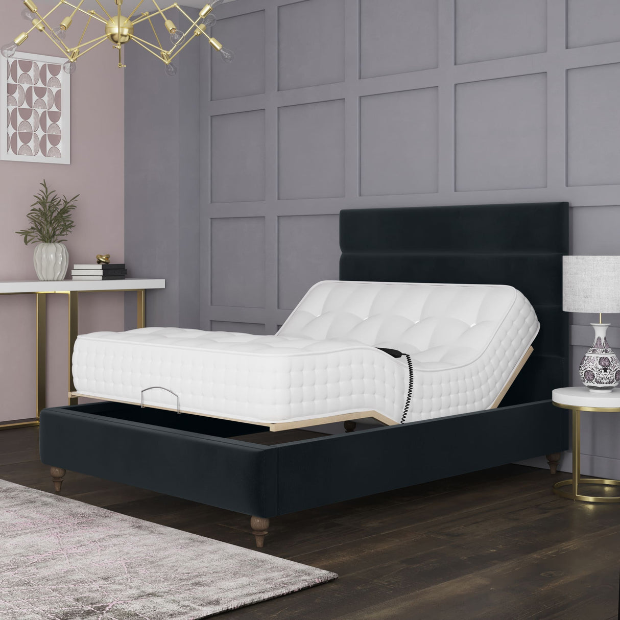 Sara Electric Adjustable Bed Frame Premium Motorised Comfort