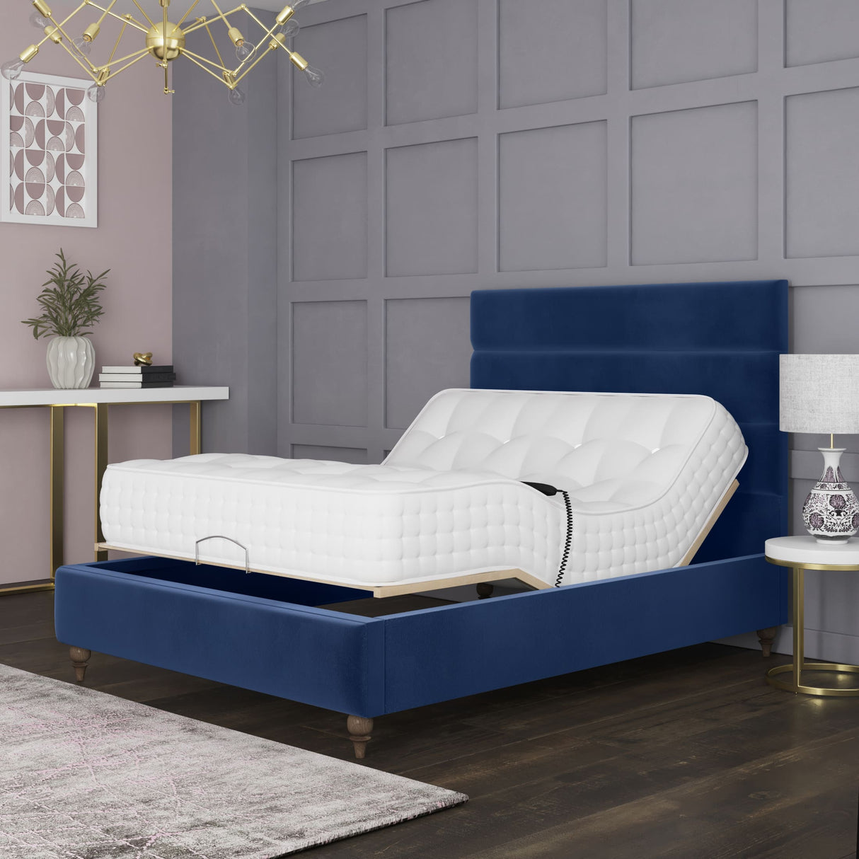 Sara Electric Adjustable Bed Frame Premium Motorised Comfort