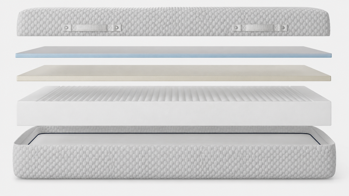 Gel Foam Mattress for Adjustable Beds Pressure Relief Cooling Support Breathable