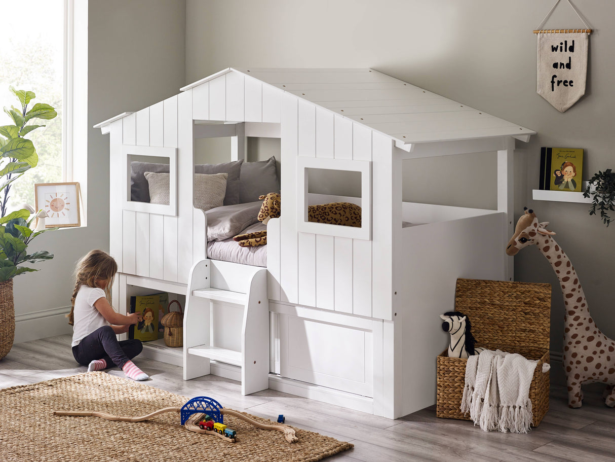 Acorn Treehouse Midsleeper and Storage Unit