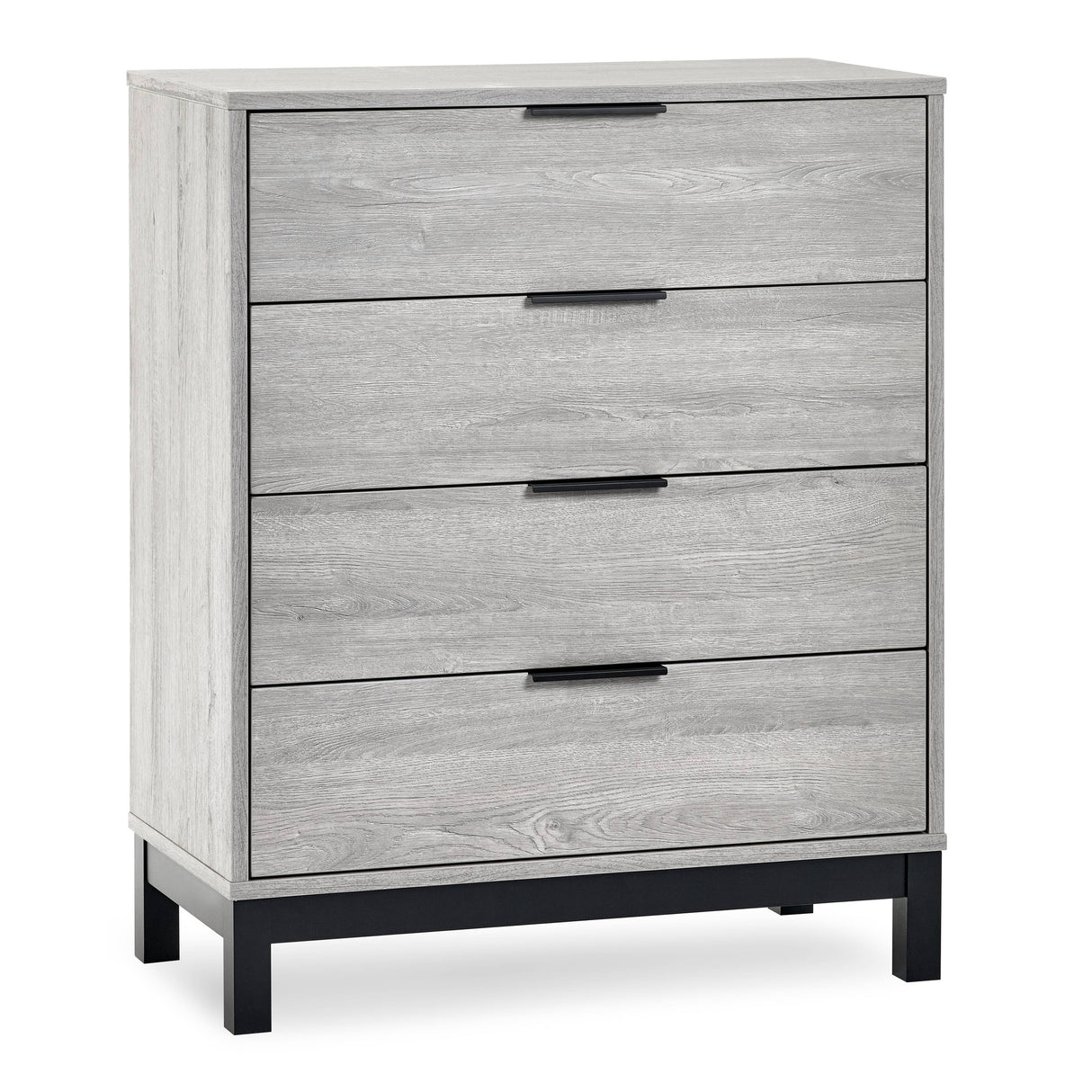 Bali 4 Drawer Chest - Grey Oak