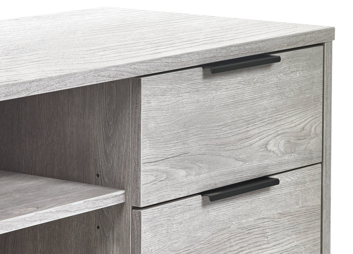 Bali TV Unit - Grey Oak