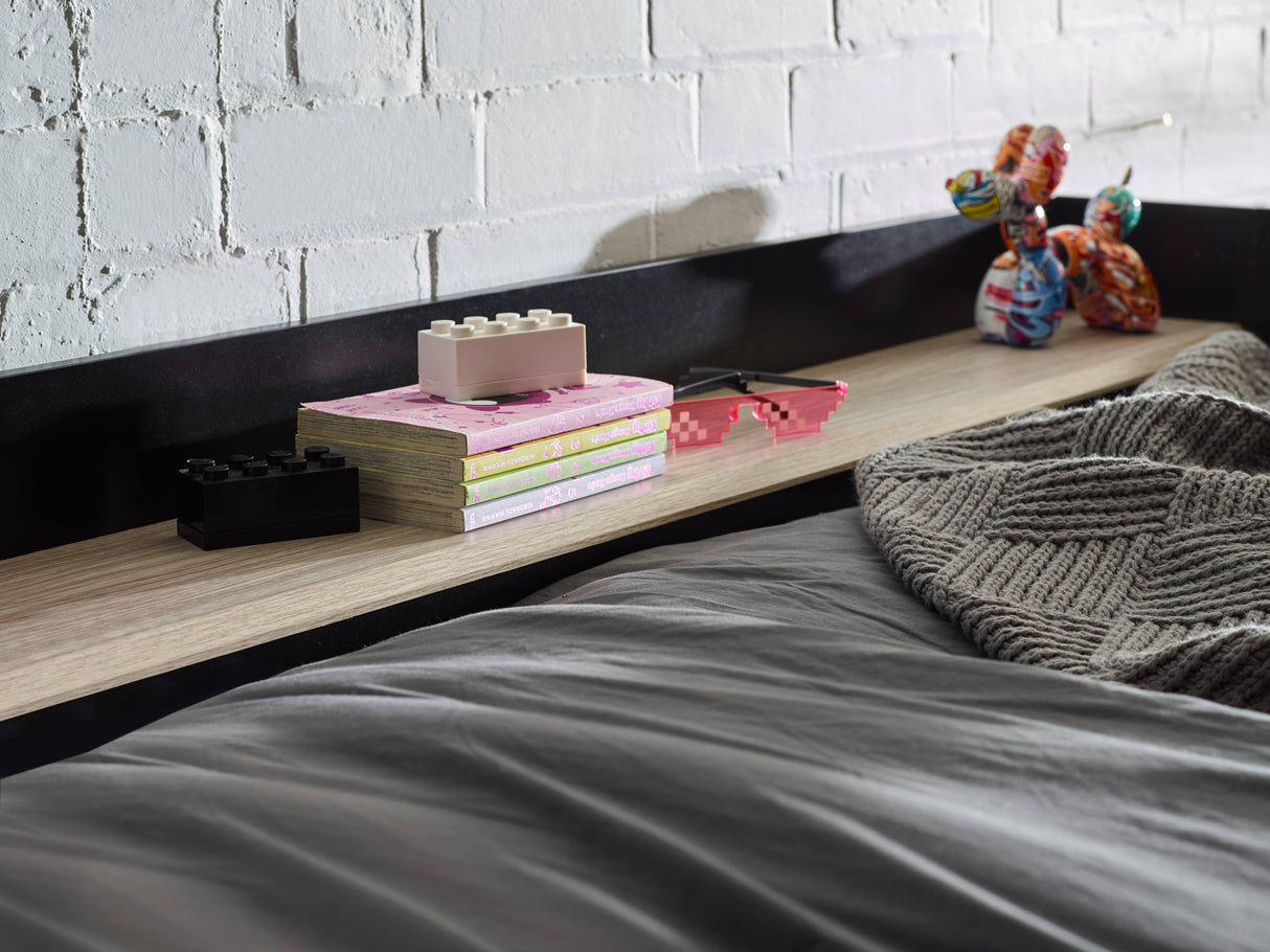 Blaze Gaming Highsleeper - Black And Pale Wood