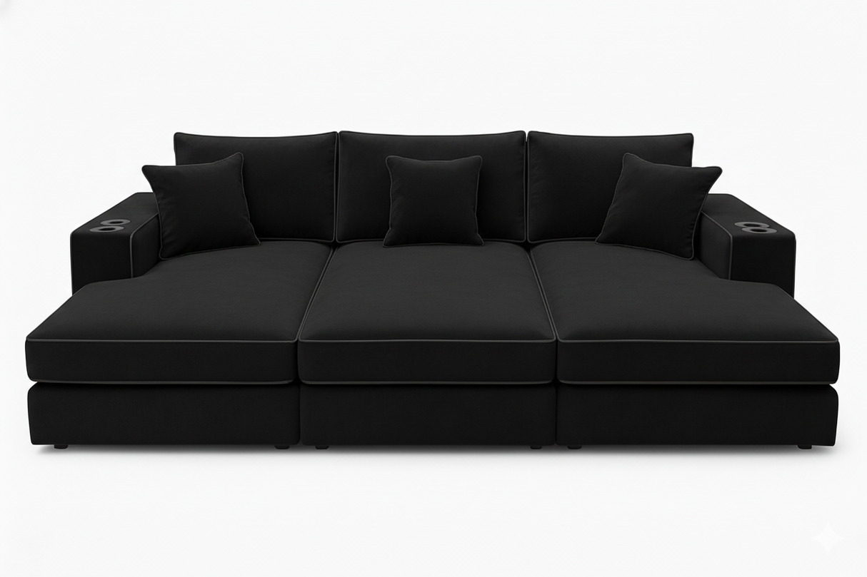 LuxeCinema Duo Daybed Sofa