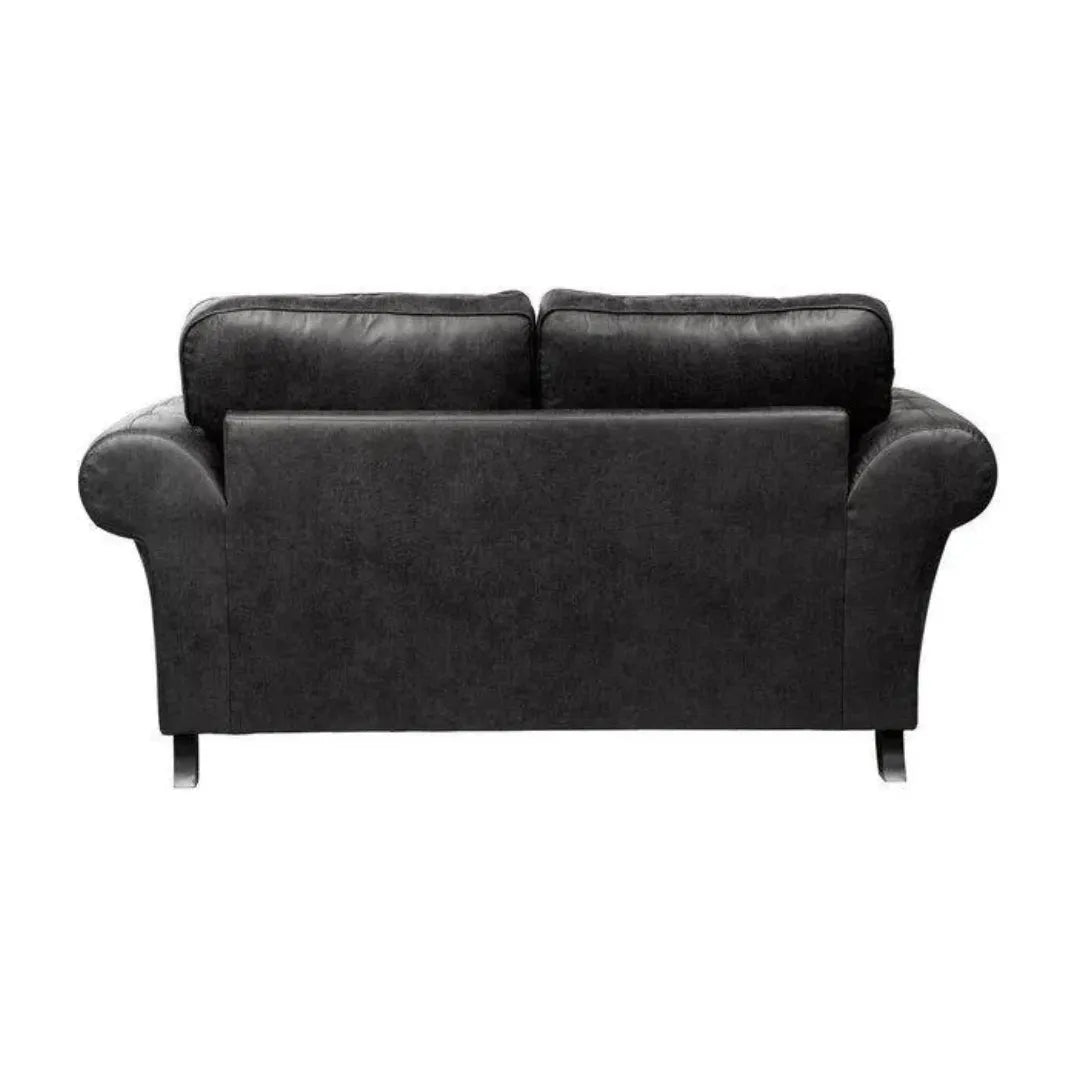 Oakland Chesterfield Sofa Suede 2 Seater