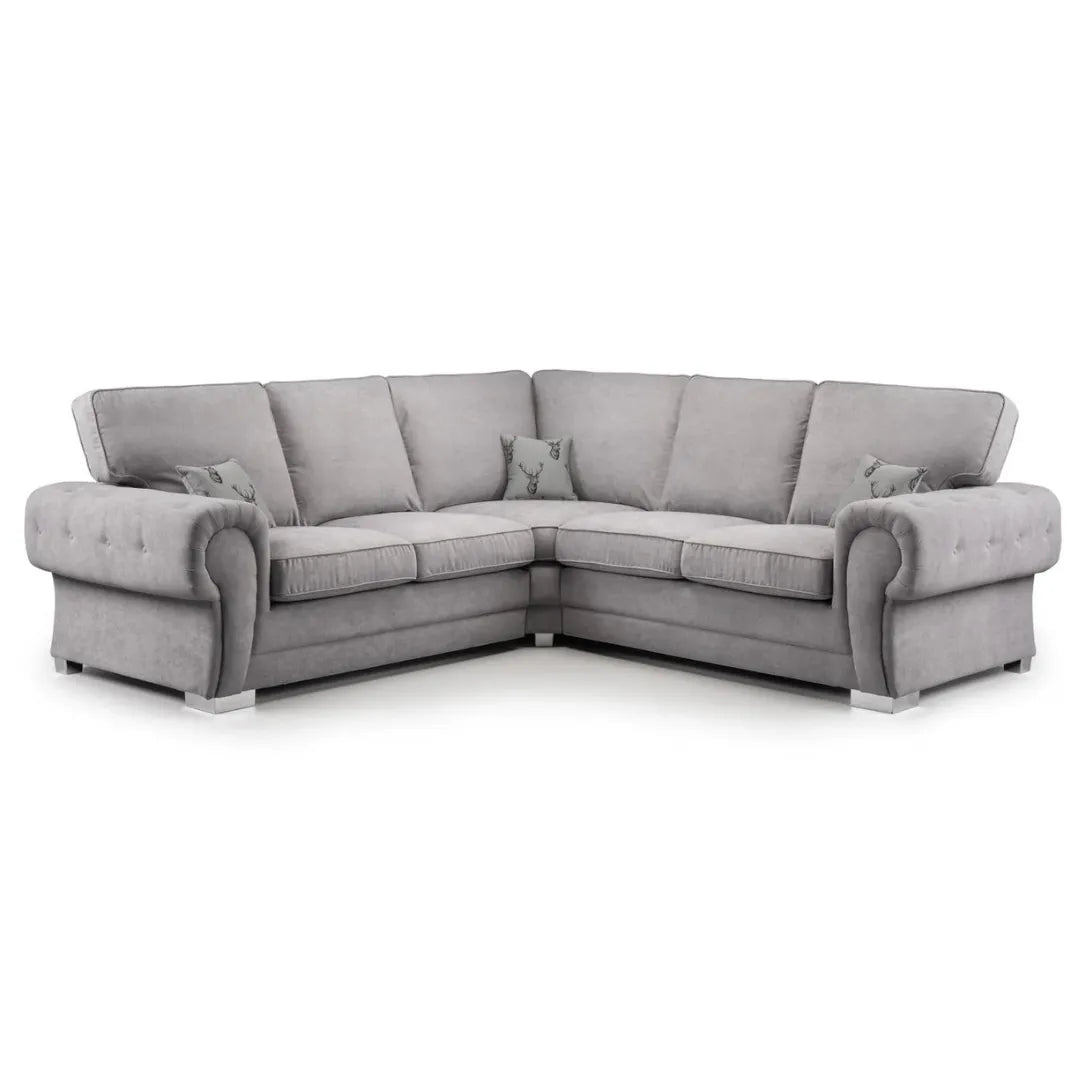 Verona Sofa Full Back Fabric Large Corner