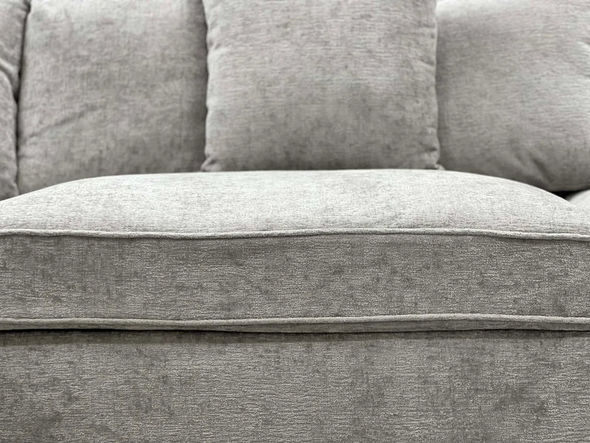 Belgravia U Shape Beige Fabric Sofa