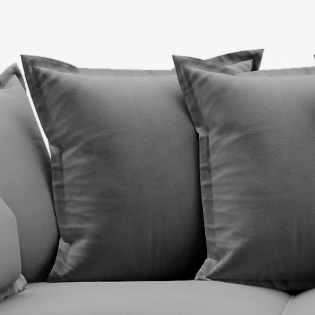 Primrose U Shape Corner Sofa Scatter Back Grey