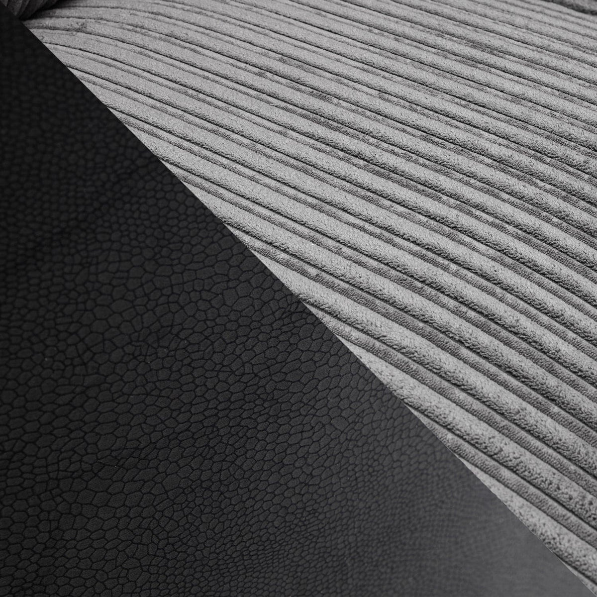 Logan Grey/Black 3+2 Sofa Set