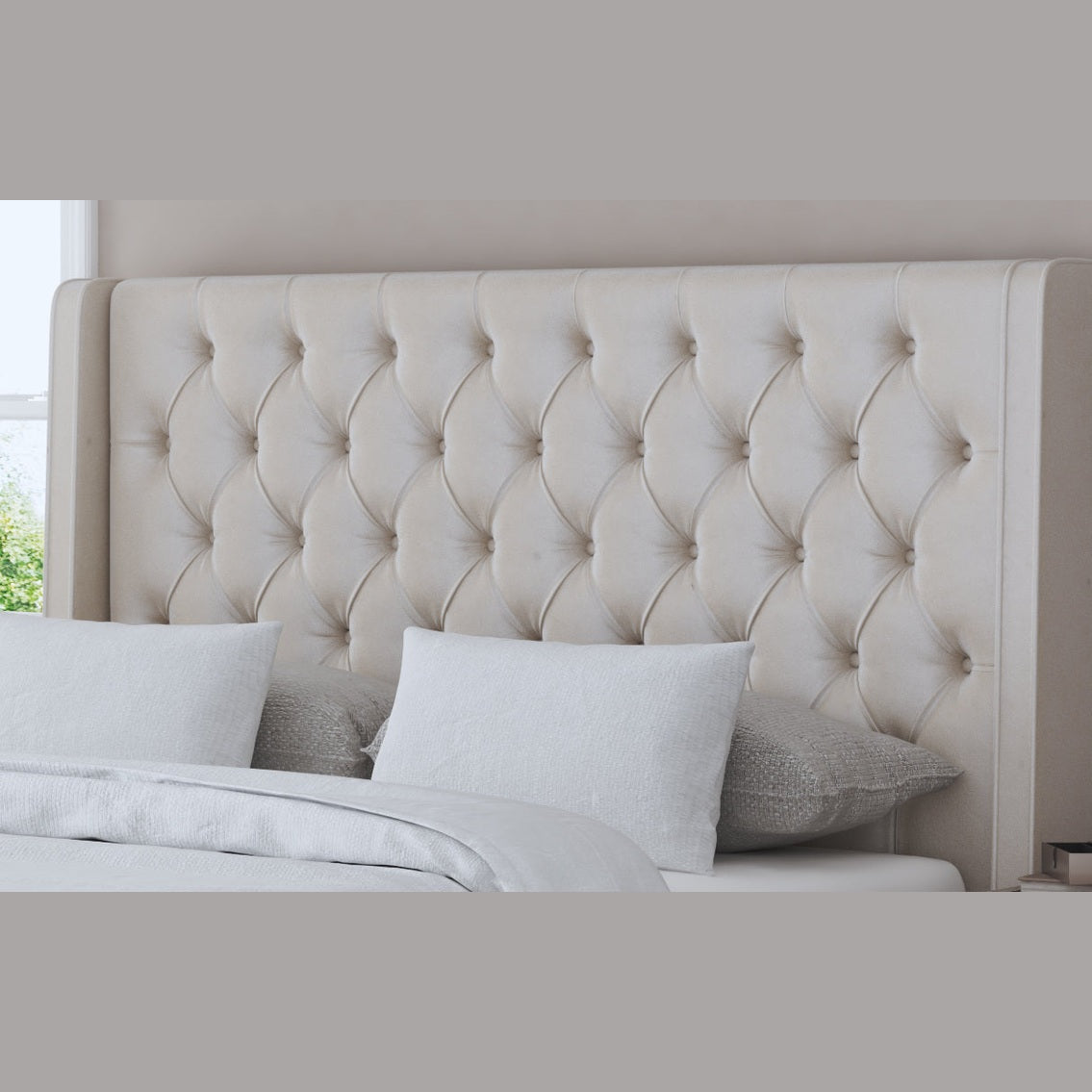 Olivia Floor Standing Headboard