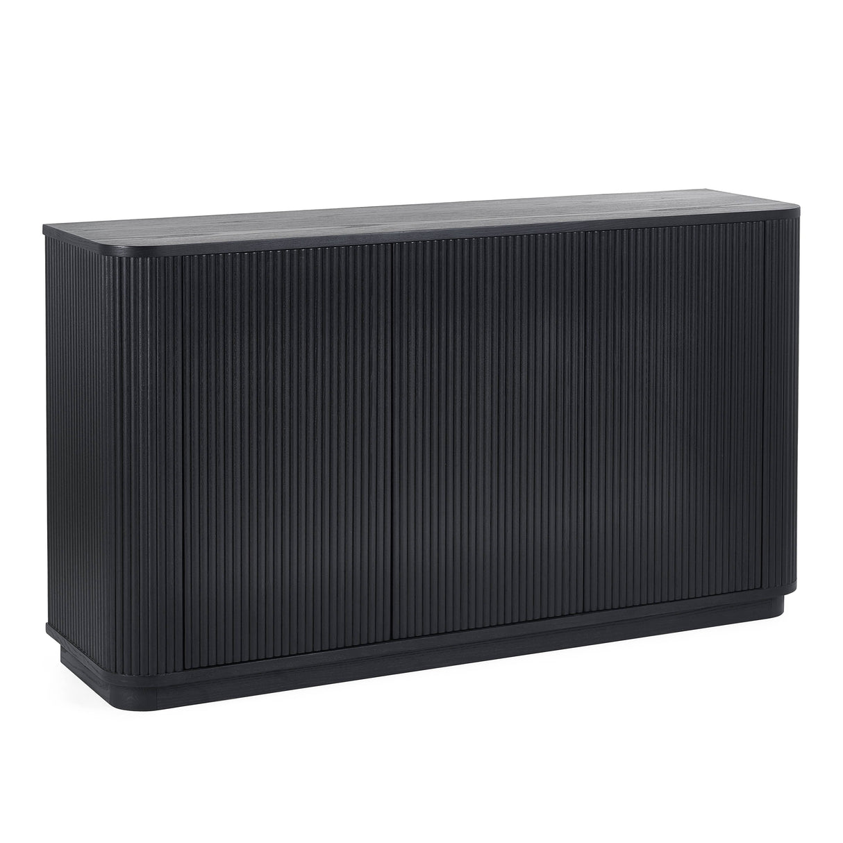 Louis Black Fluted Sideboard