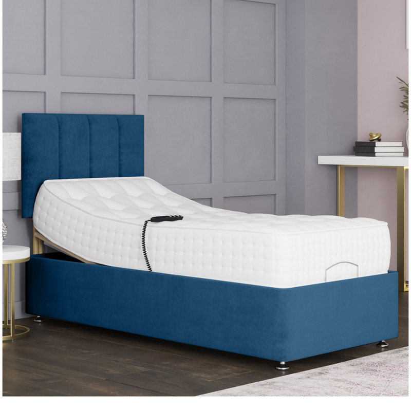 lyon Electric Adjustable Bed Set Fabric Pocket Sprung Mattress