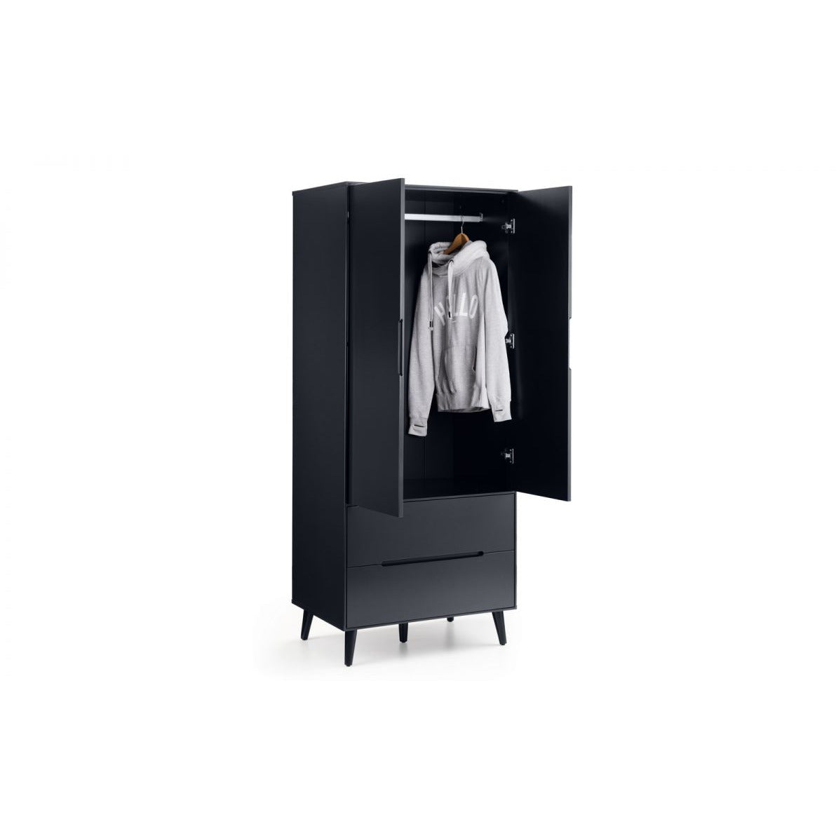 Alicia Combination Wardrobe - Anthracite