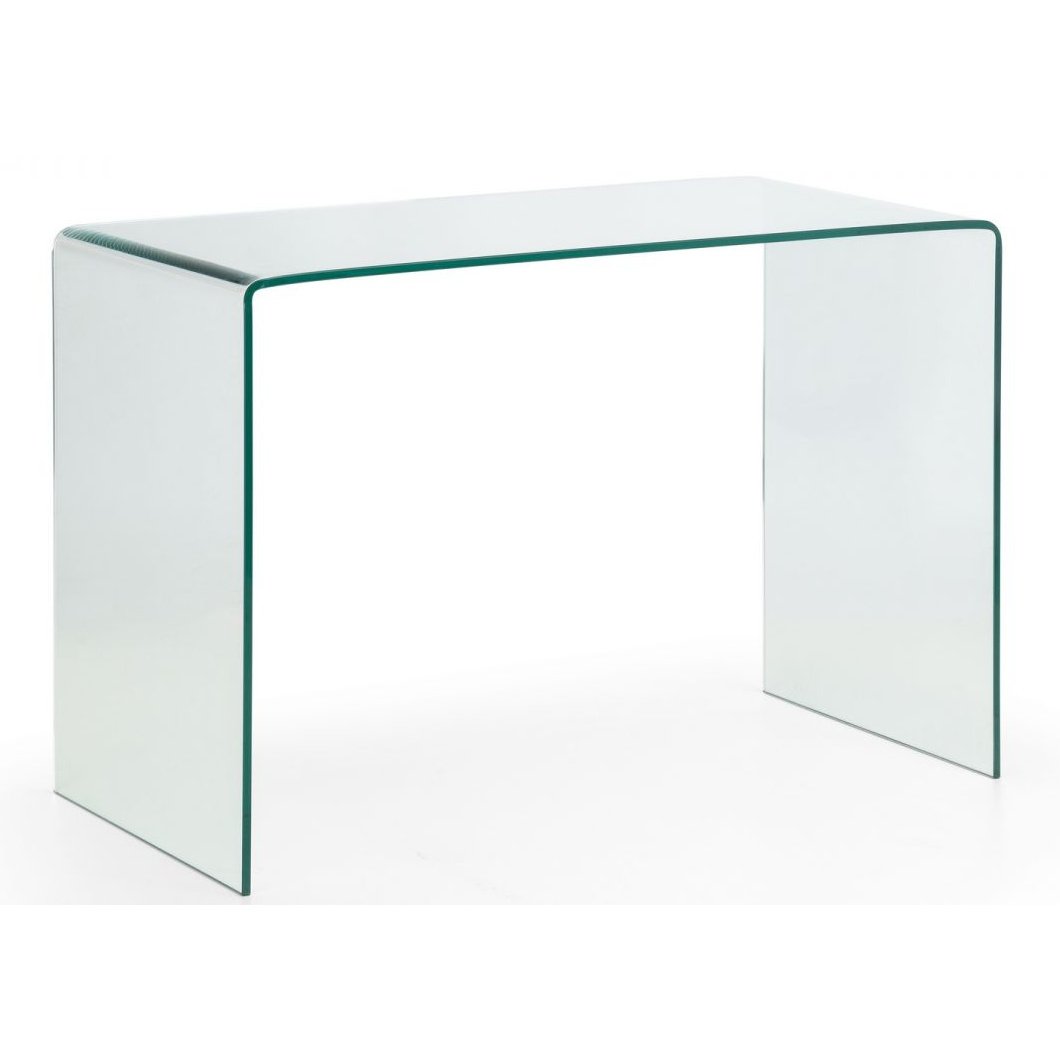 Amalfi Bent Glass Desk Julian Bowen
