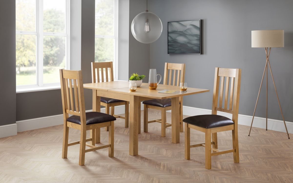 Astoria Flip-Top Dining Table & 4 Astoria Chairs