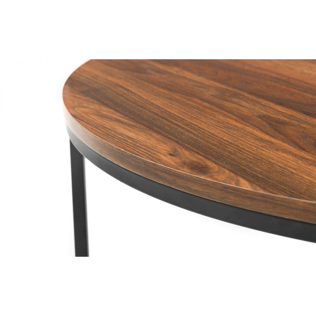 Bellini Round Nesting Coffee Table - Walnut
