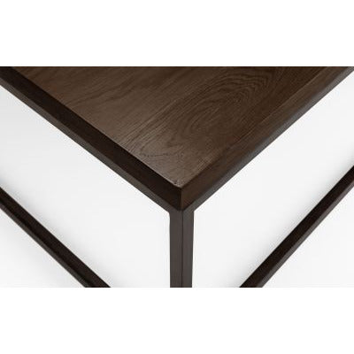 Brooklyn Square Coffee Table - Dark Oak