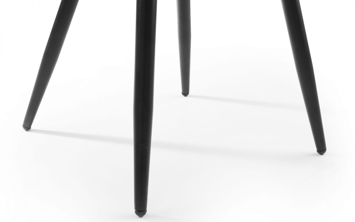 Berwick Round Table & 4 Burgess Grey Chairs