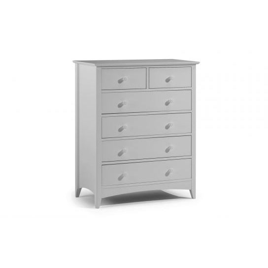 Cameo 4+2 Drawer Chest - Dove Grey