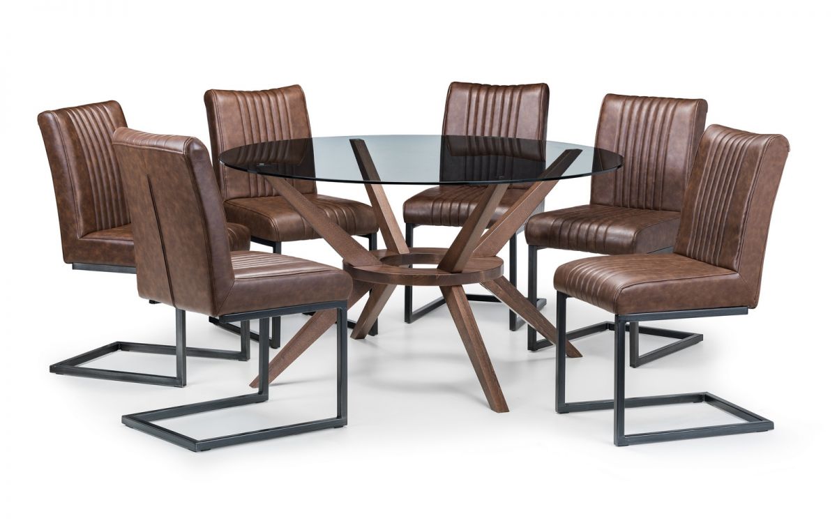 Chelsea Large & Brooklyn Dining Set (6 Chairs)