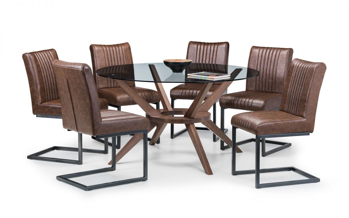 Chelsea Large & Brooklyn Dining Set (6 Chairs)